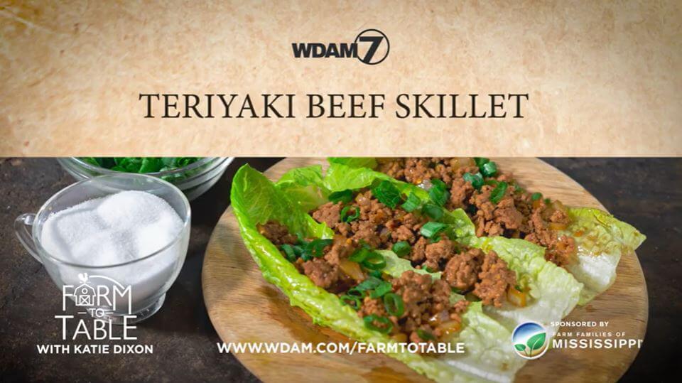 Katie Dixon’s Teriyaki Beef Skillet Recipe